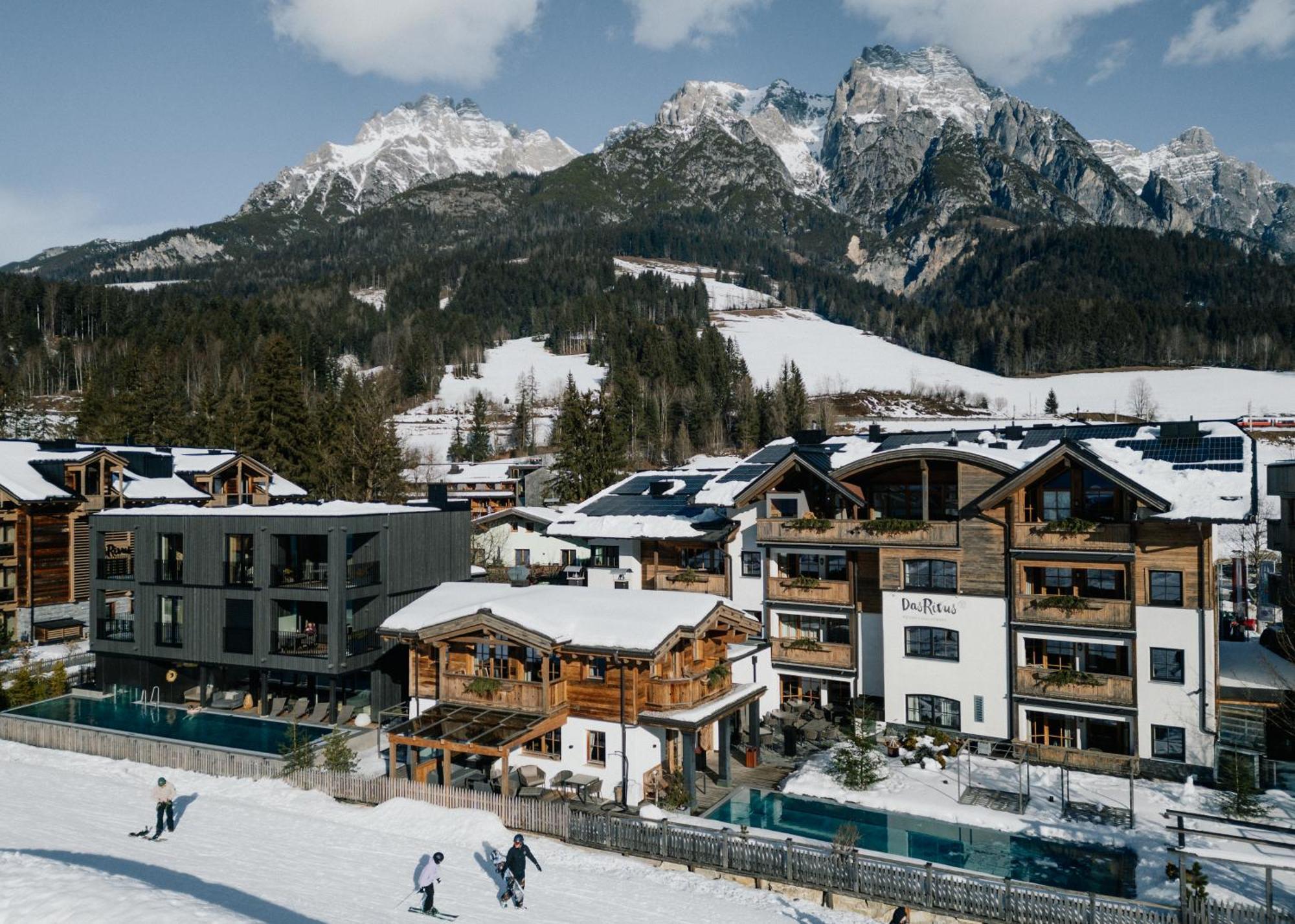 Boutique Hotel Das Rivus Leogang Exterior photo