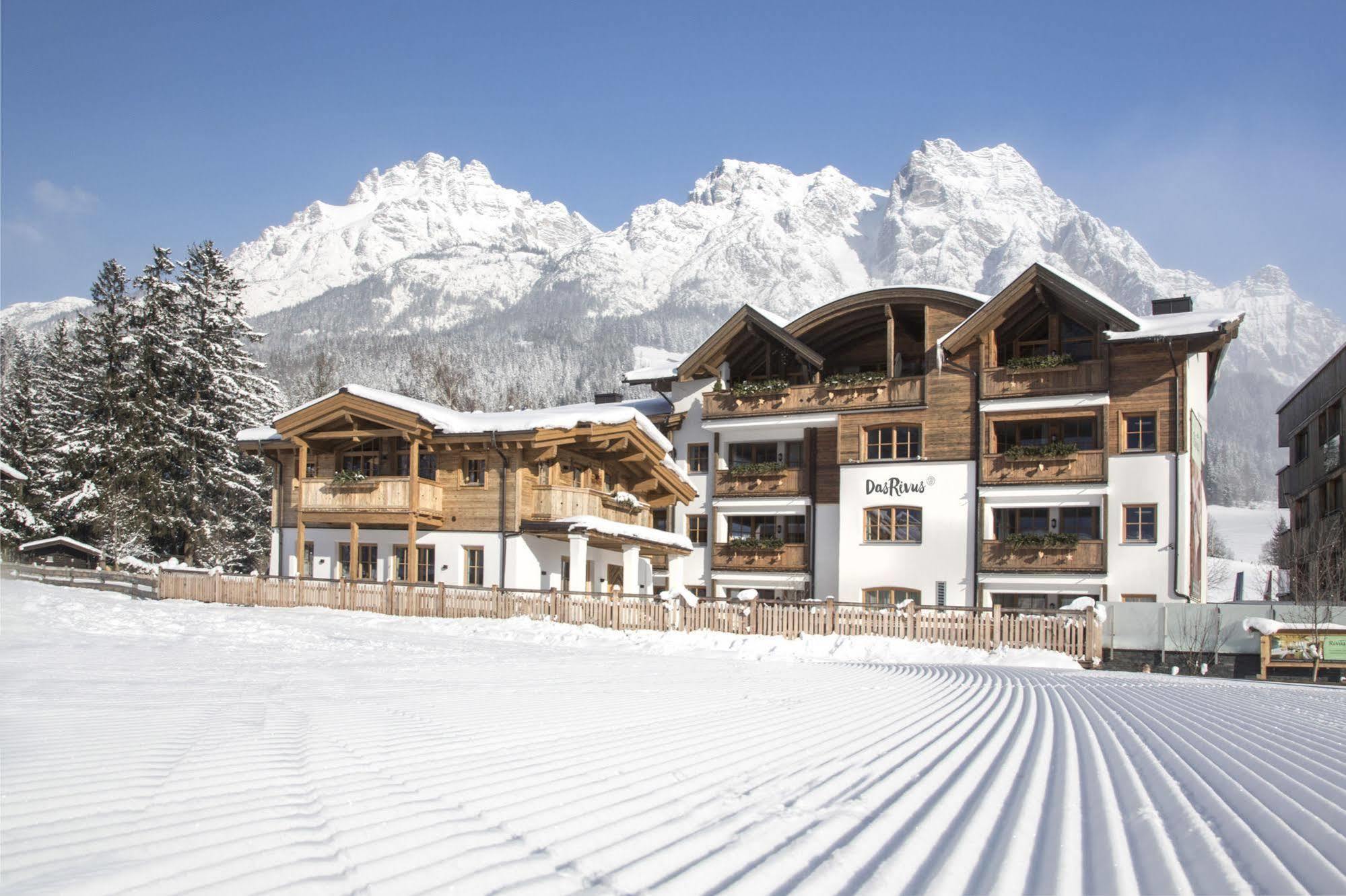 Boutique Hotel Das Rivus Leogang Exterior photo